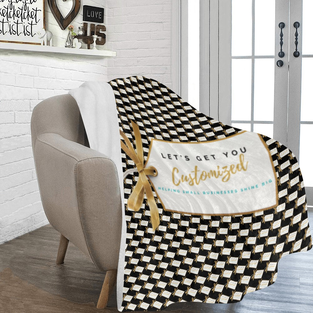 LGYC Ultra-Soft Custom Micro Fleece Blanket  60" x 80"