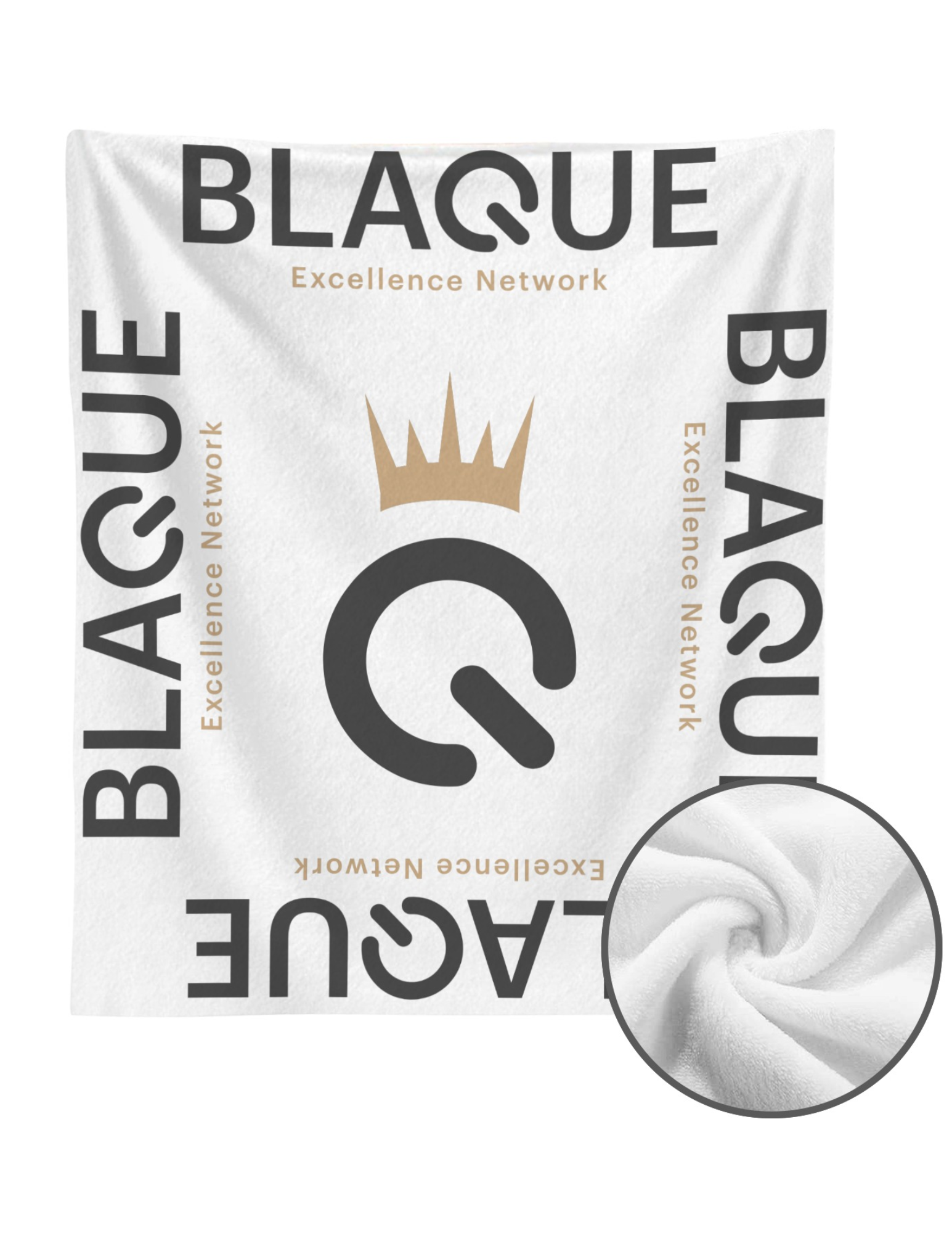 BLAQUE Blanket | Light Ultra-Soft Micro Fleece Blanket 60"x80"
