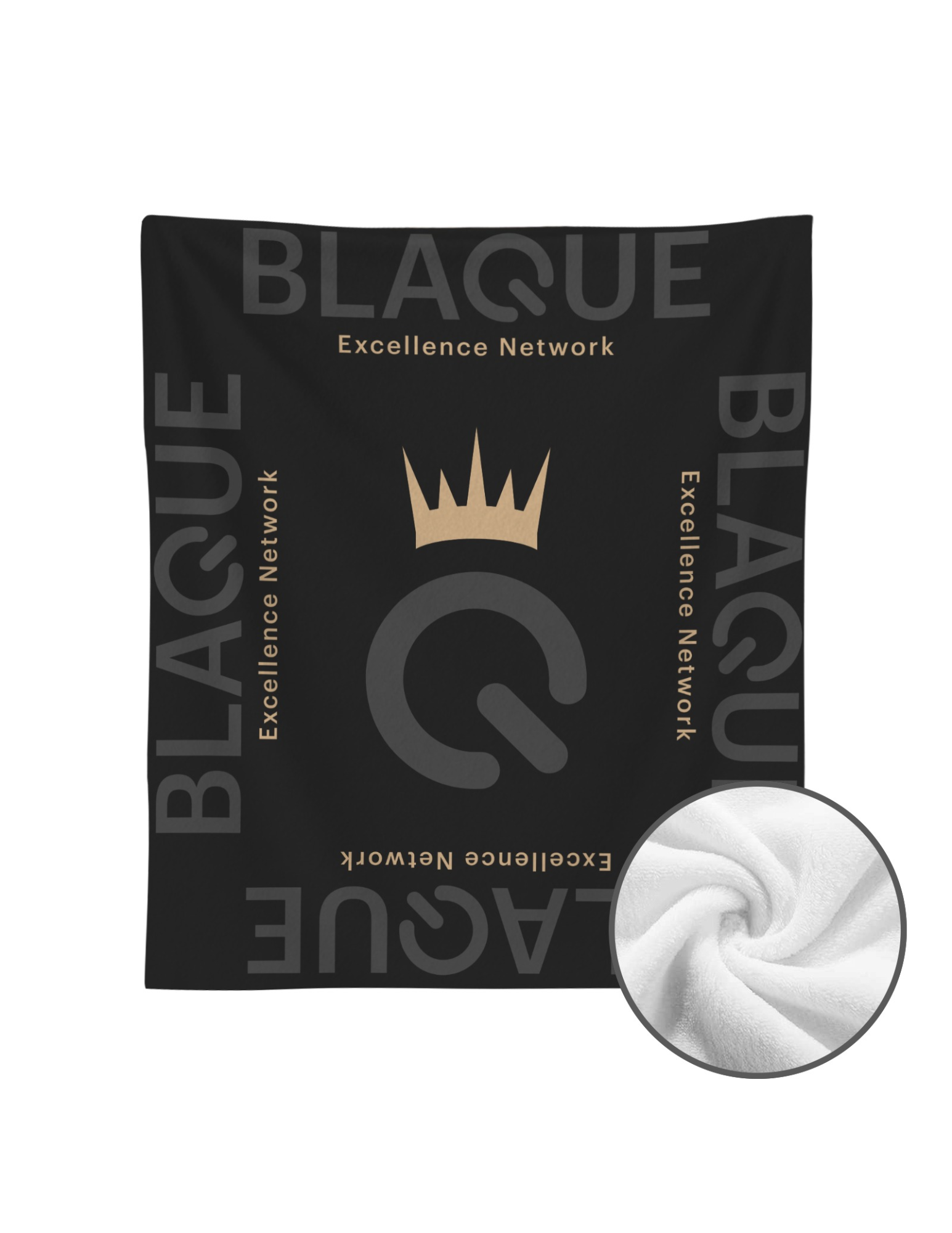 BLAQUE Blanket | Light Ultra-Soft Micro Fleece Blanket 60"x80"
