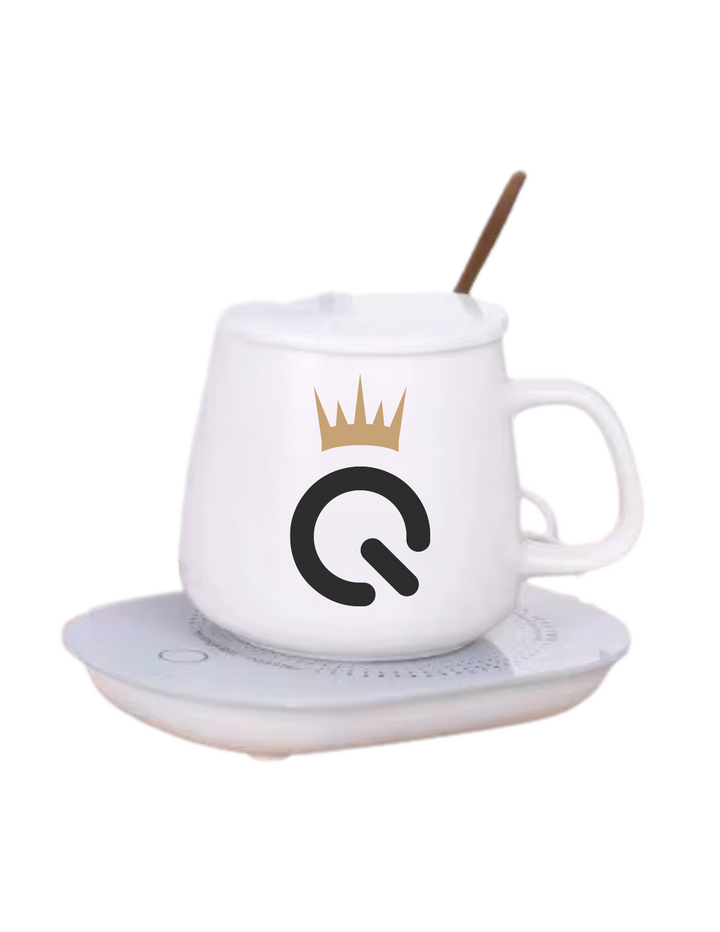 BLAQUE Excellence Ceramic Mug with Warming Base