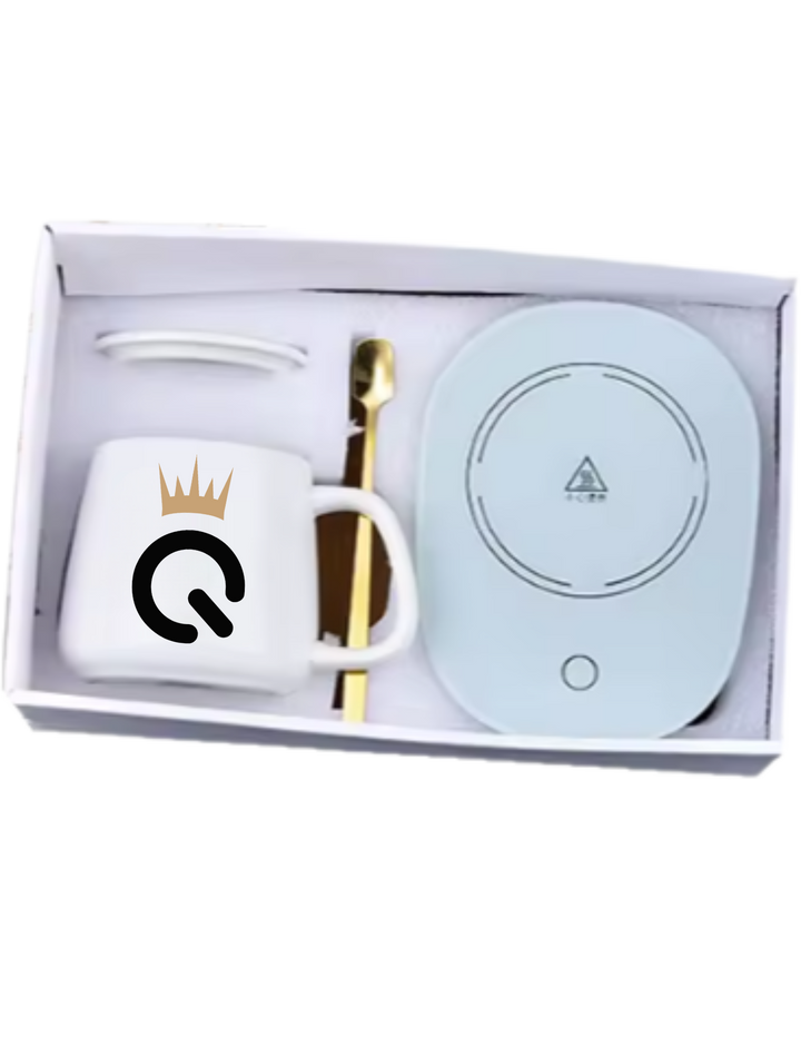 BLAQUE Excellence Ceramic Mug with Warming Base