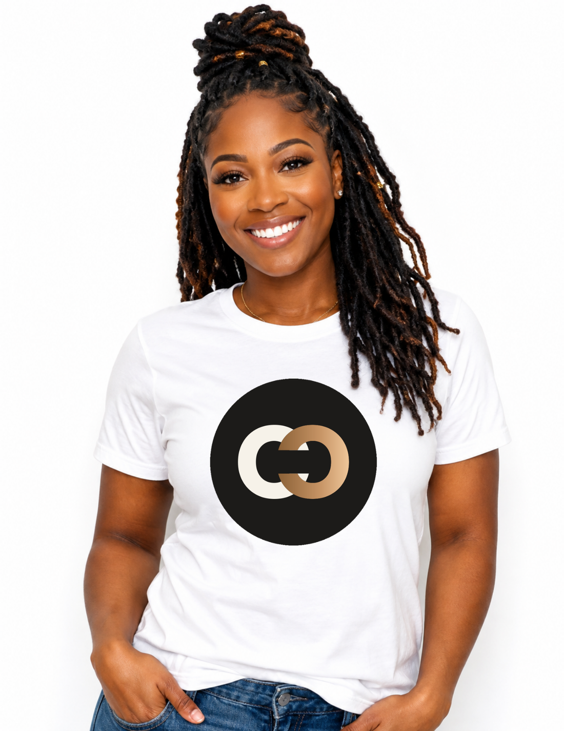The Curated Collective Circle LOGO T-Shirt Unisex