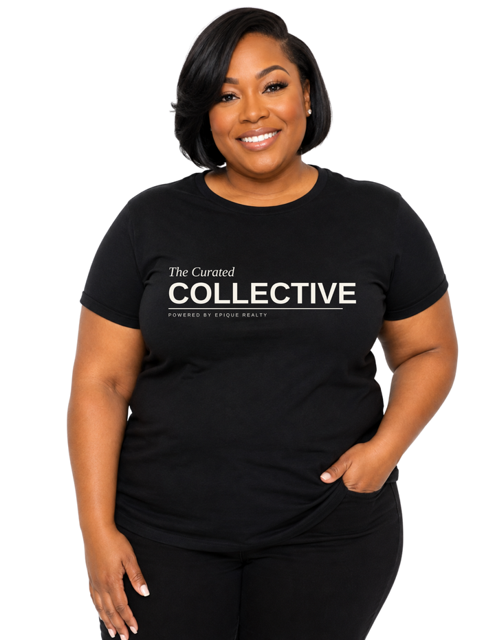 The Curated Collective Black & White T-Shirt Unisex