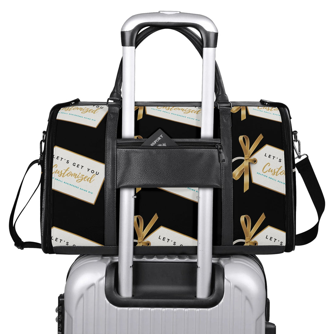 LGYC Personalized Foldable Carry-on Travel Bag | Duffle Bag