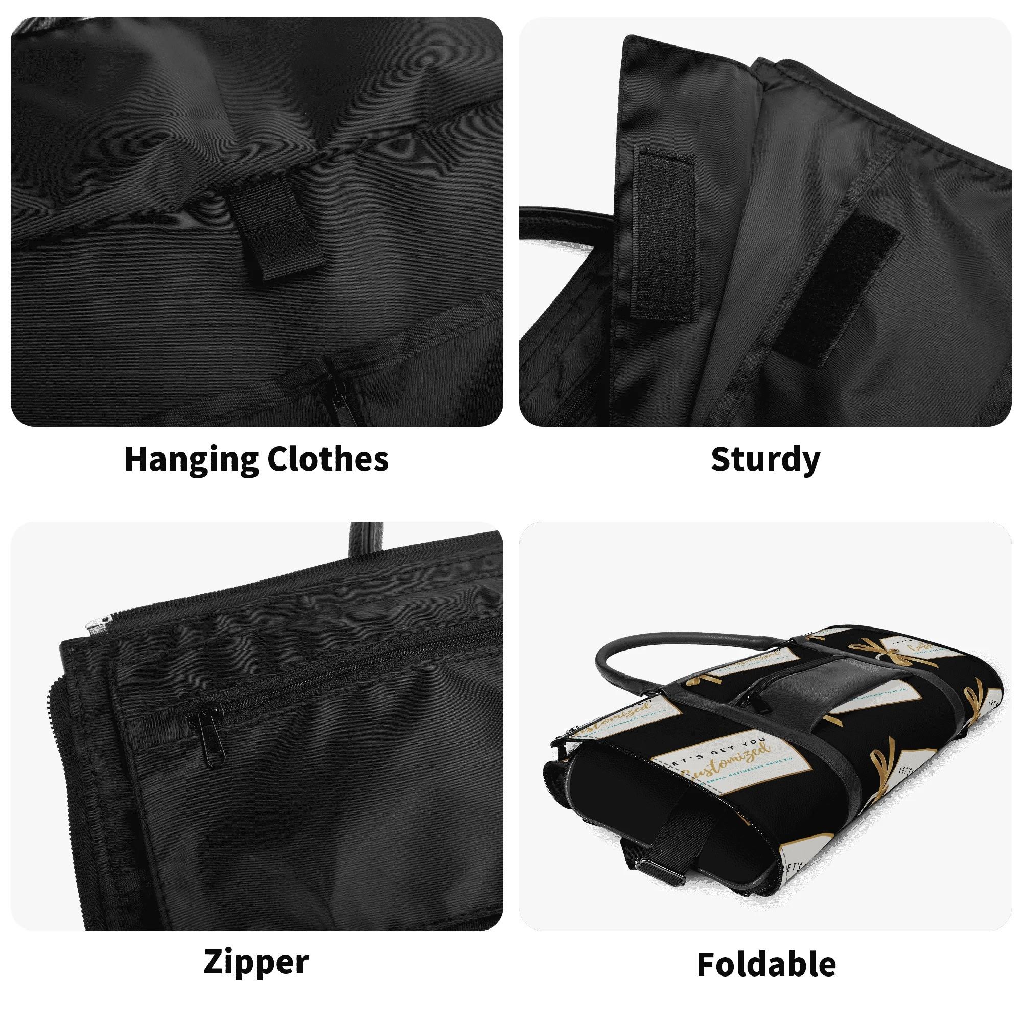 LGYC Personalized Foldable Carry-on Travel Bag | Duffle Bag