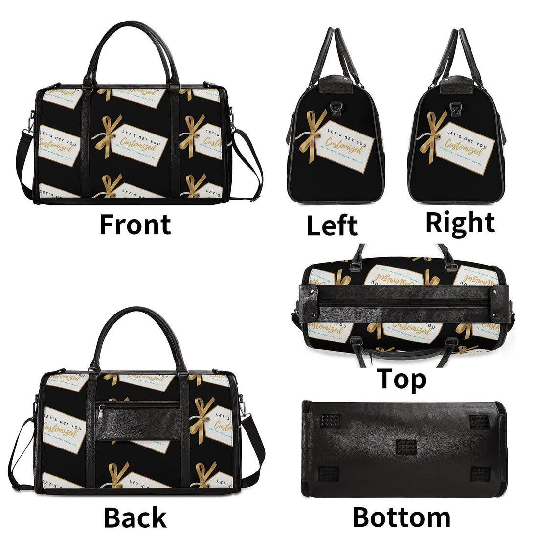 LGYC Personalized Foldable Carry-on Travel Bag | Duffle Bag