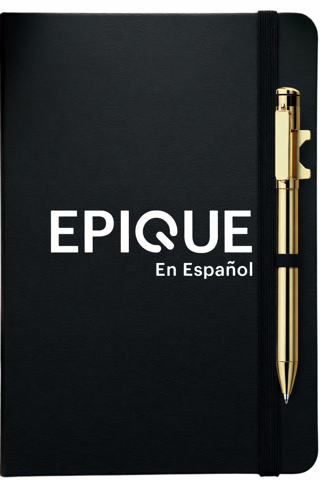 Epique en Español Work On The Go Kit | Official T-shirt, 20 oz Insulated Tumbler, Epique en Español Ceramic Mug, Journal w/ Pen