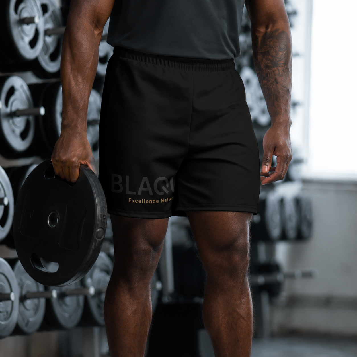 BLAQUE Excellence Unisex Athletic Long Shorts