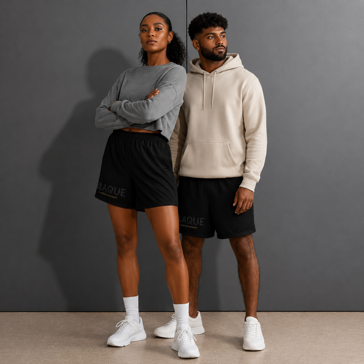BLAQUE Excellence Unisex Athletic Long Shorts