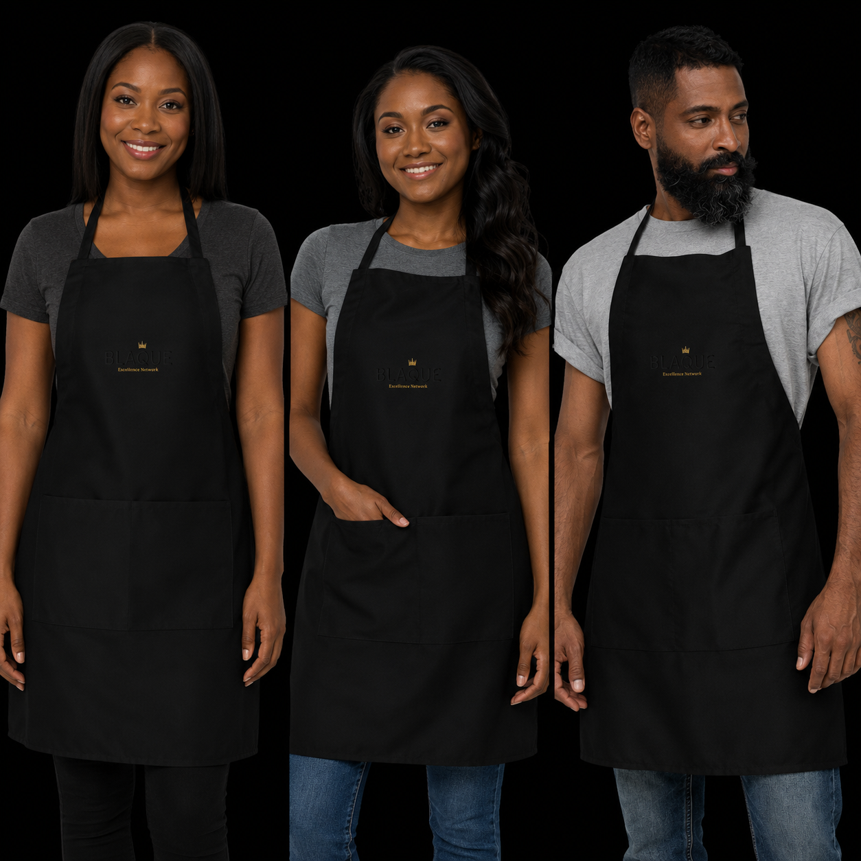BLAQUE Embroidered Apron