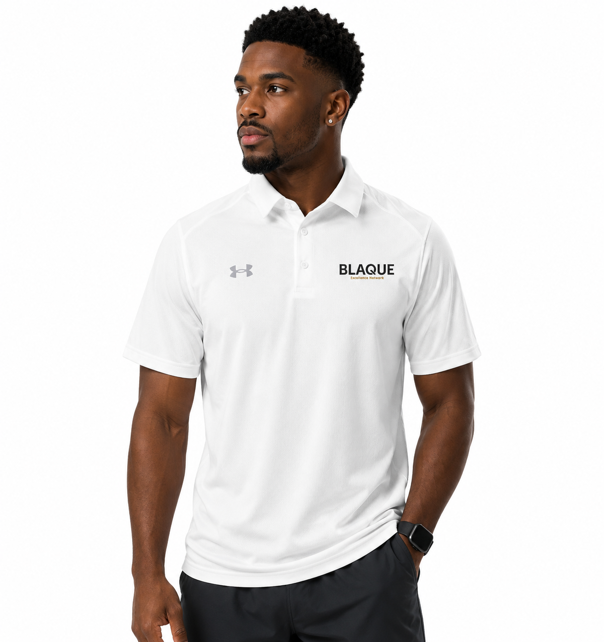 BLAQUE Excellence Embroidery Under Armour® Men's Polo