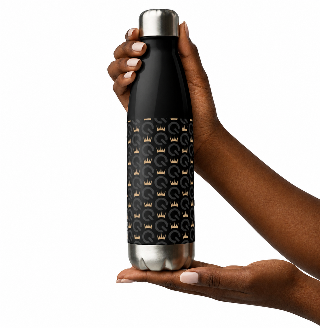 BLAQUE Excellence Stainless steel water bottle - Black