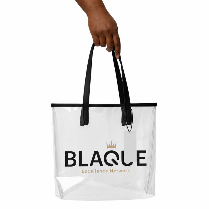BLAQUE Excellence Clear Tote Bag