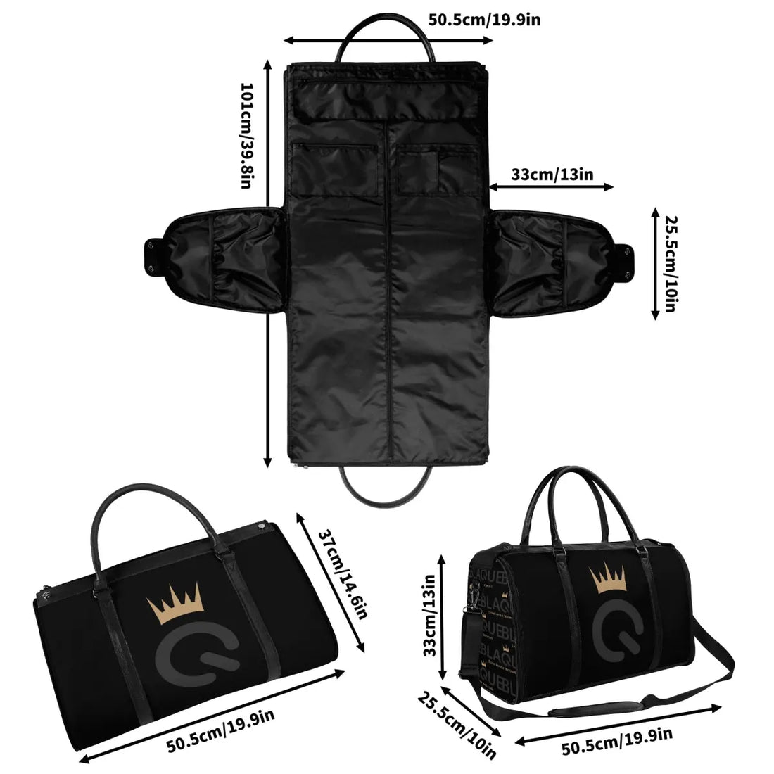 BLAQUE Foldable Carry-on Travel Bag | Duffle Bag