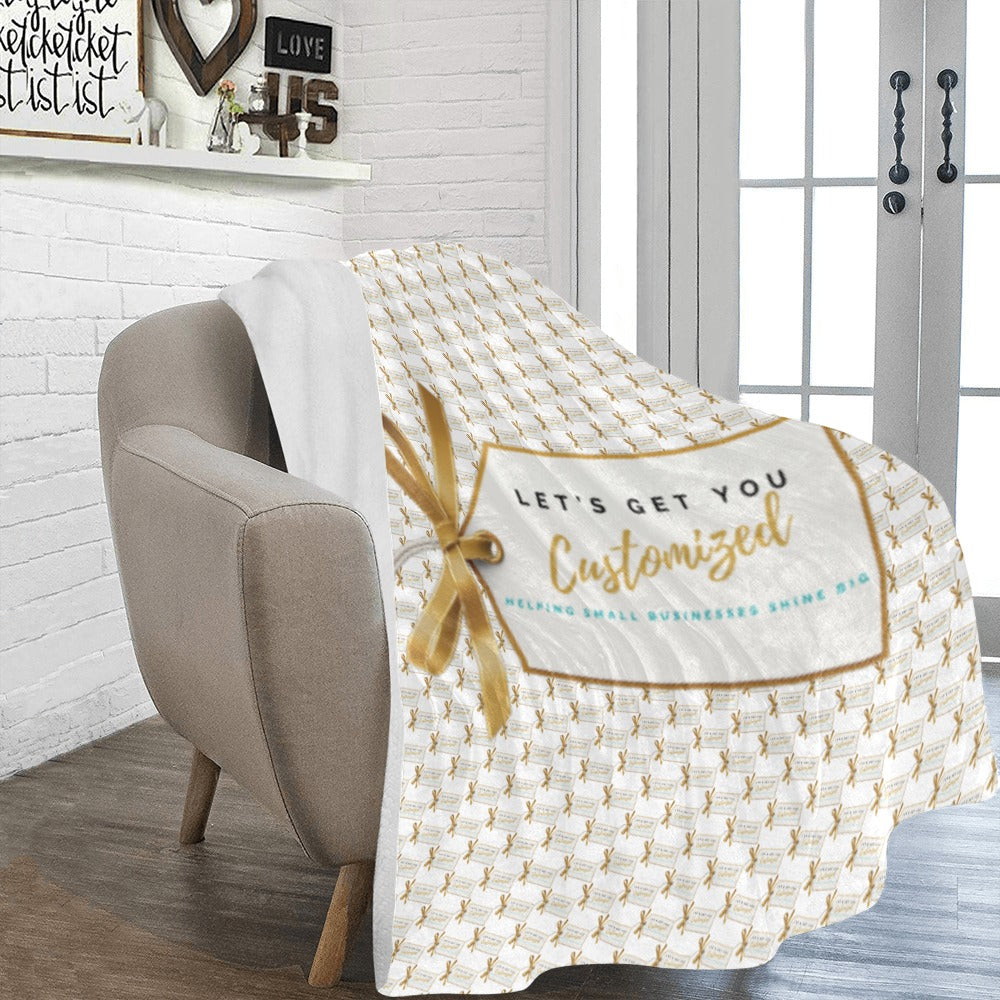 LGYC Ultra-Soft Custom Micro Fleece Blanket  60" x 80"